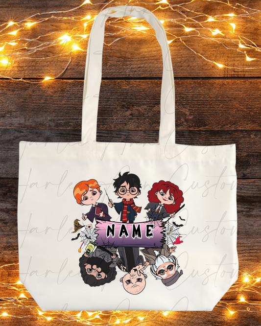 Wizard & Friends Trick or Treat Tote