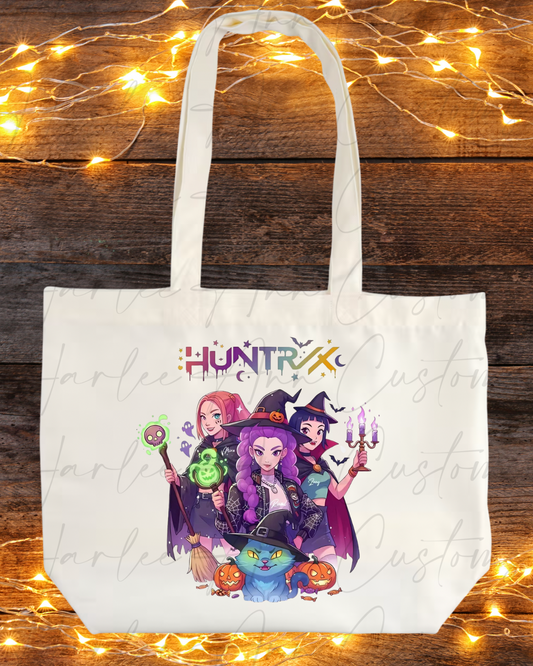 Halloween K-Pop Magical Huntr/X Trick or Treat Tote