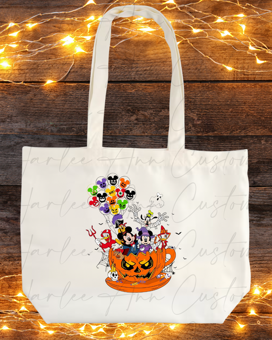 Halloween Mouse & Friends Trick or Treat Tote