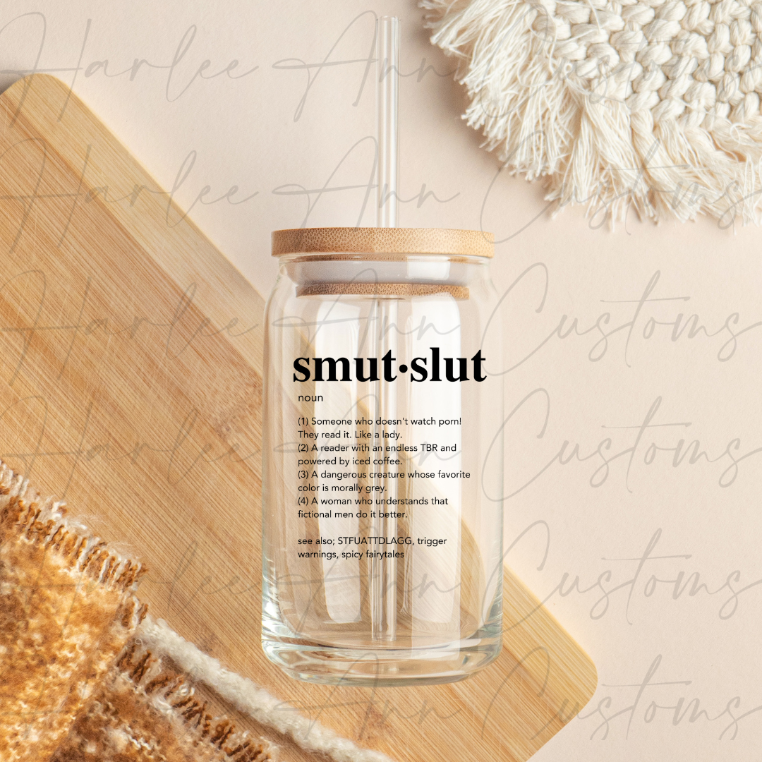Smut Slut Glass Cup