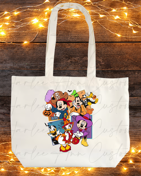 Mouse & Friends Trick or Treat Tote