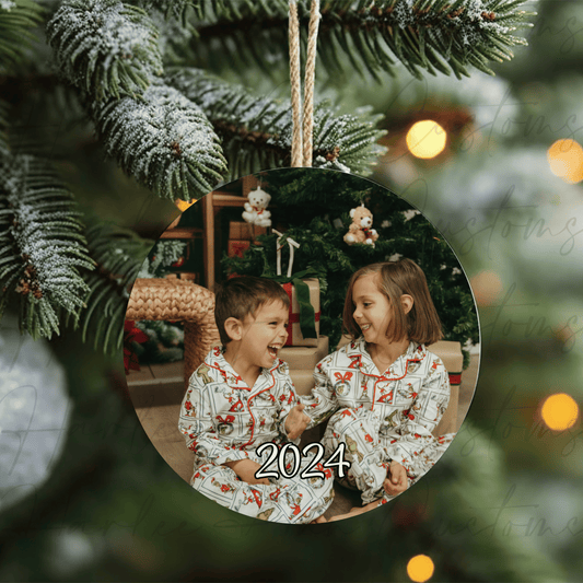 Custom 3" Ceramic Ornament