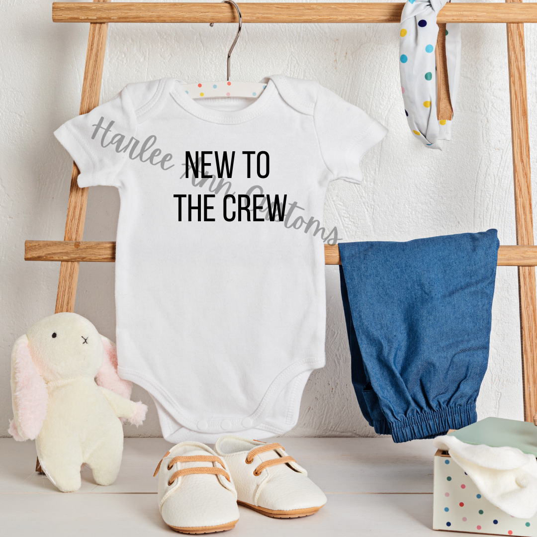 New To The Crew Onesie