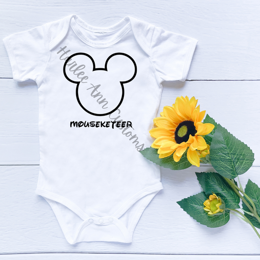 Mouseketeer Onesie