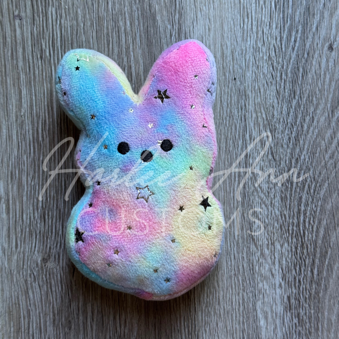 6" Tie Dye Peep Plushie