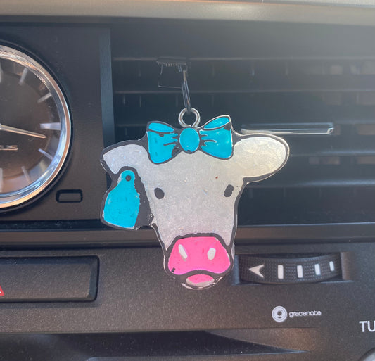 Cow Car Vent Freshie