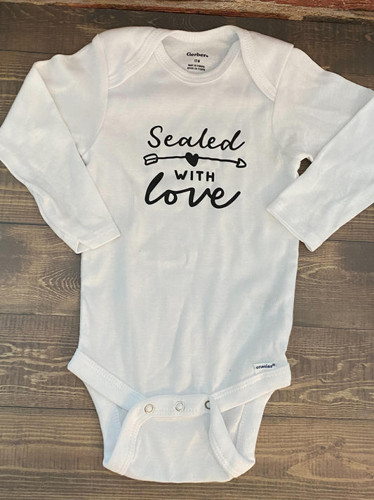 Sealed With Love Onesie